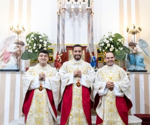 Ordenação Presbiteral de Victor, Fernando e Tony