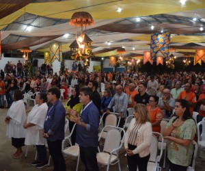 Missa de acolhida da Imagem de Nossa Senhora de Nazaré, celebrada por Dom Paulo Jackson