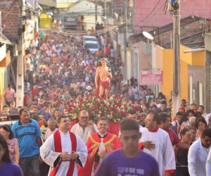 Festa de São Sebastião na paróquia do Senhor Bom Jesus dos Remédios em Panelas-PE