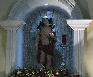 Festa de São Sebastião na Paróquia do Senhor Bom Jesus dos Pobres Aflitos, em São Bento do Una-PE,