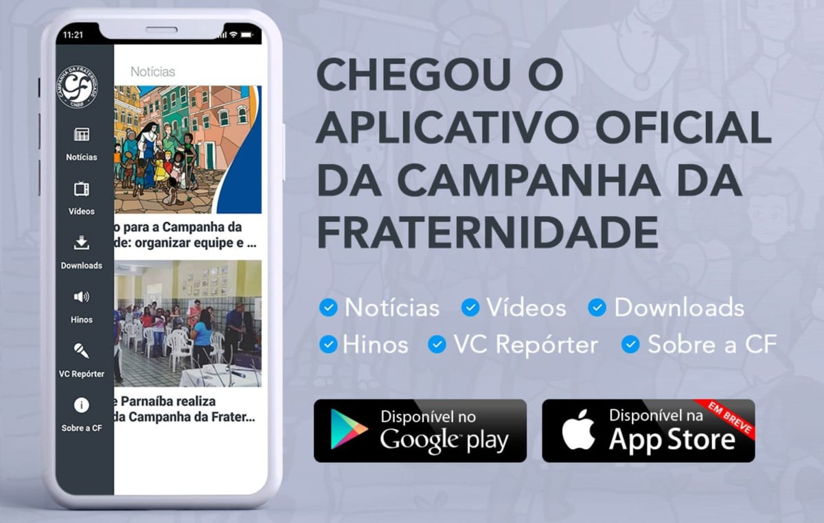 Site e aplicativo para celular das Campanhas são as novidades da CNBB