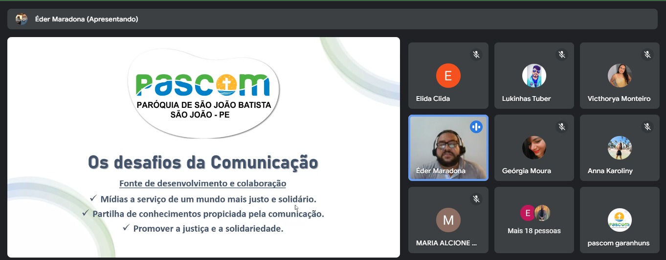 Encontro Formativo - Diretório de Comunicação da Igreja no Brasil