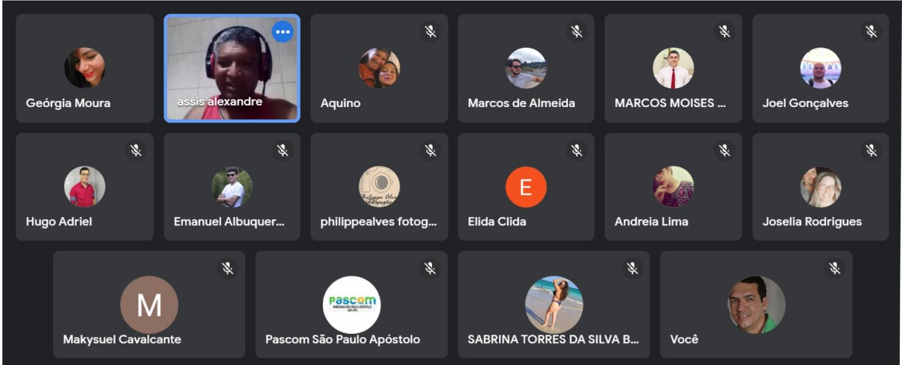 Reunião da pascom diocesana