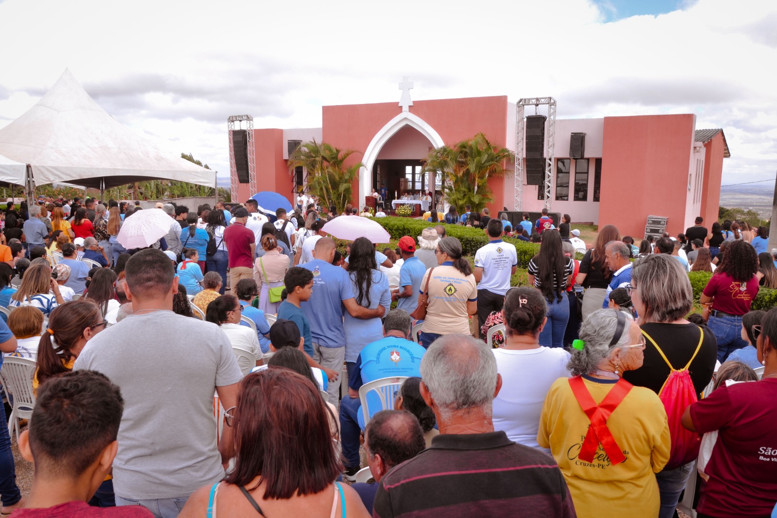 Fiéis da Diocese de Garanhuns participam de Romaria ao Santuário de Mãe Rainha