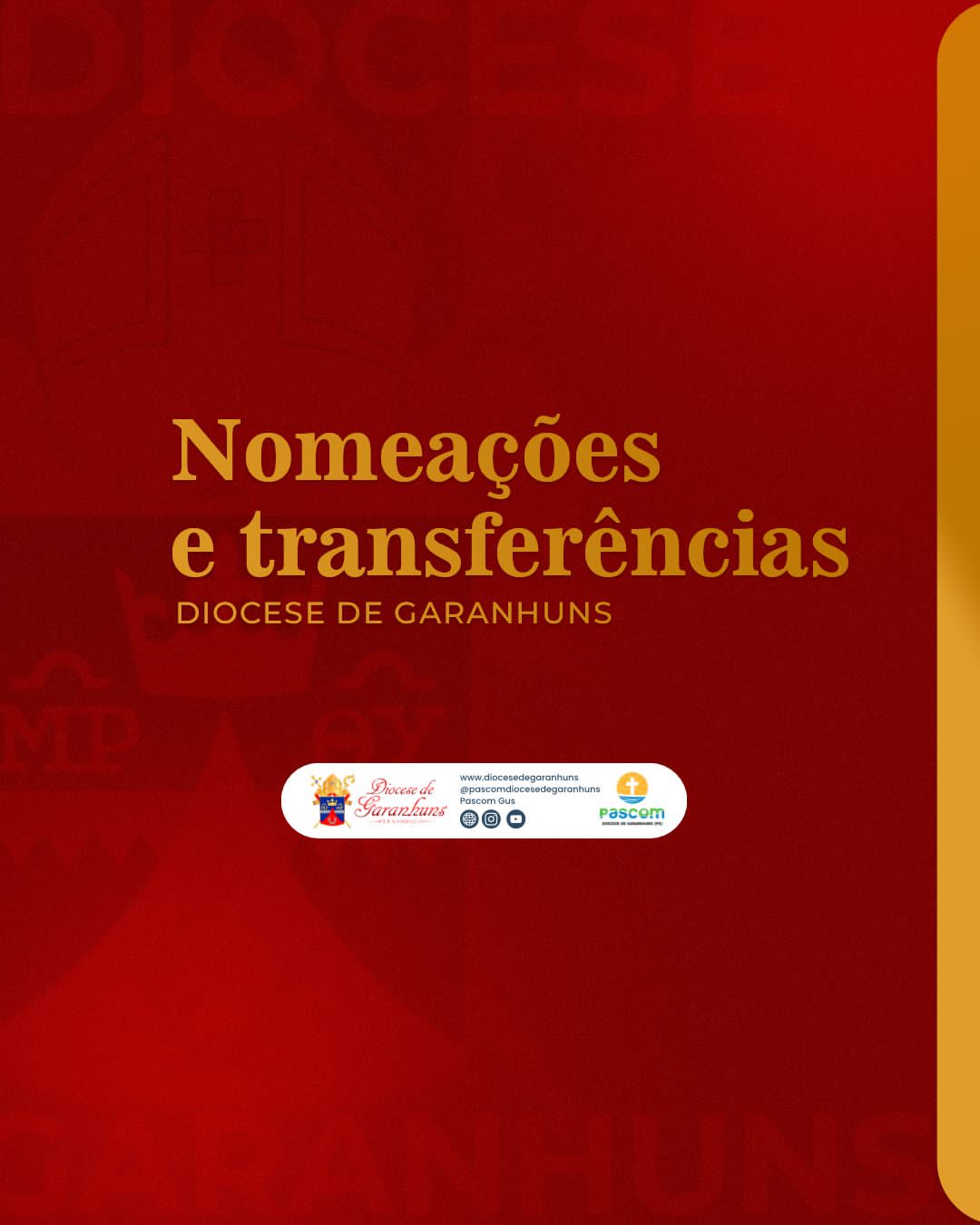 Nomeações e transferências