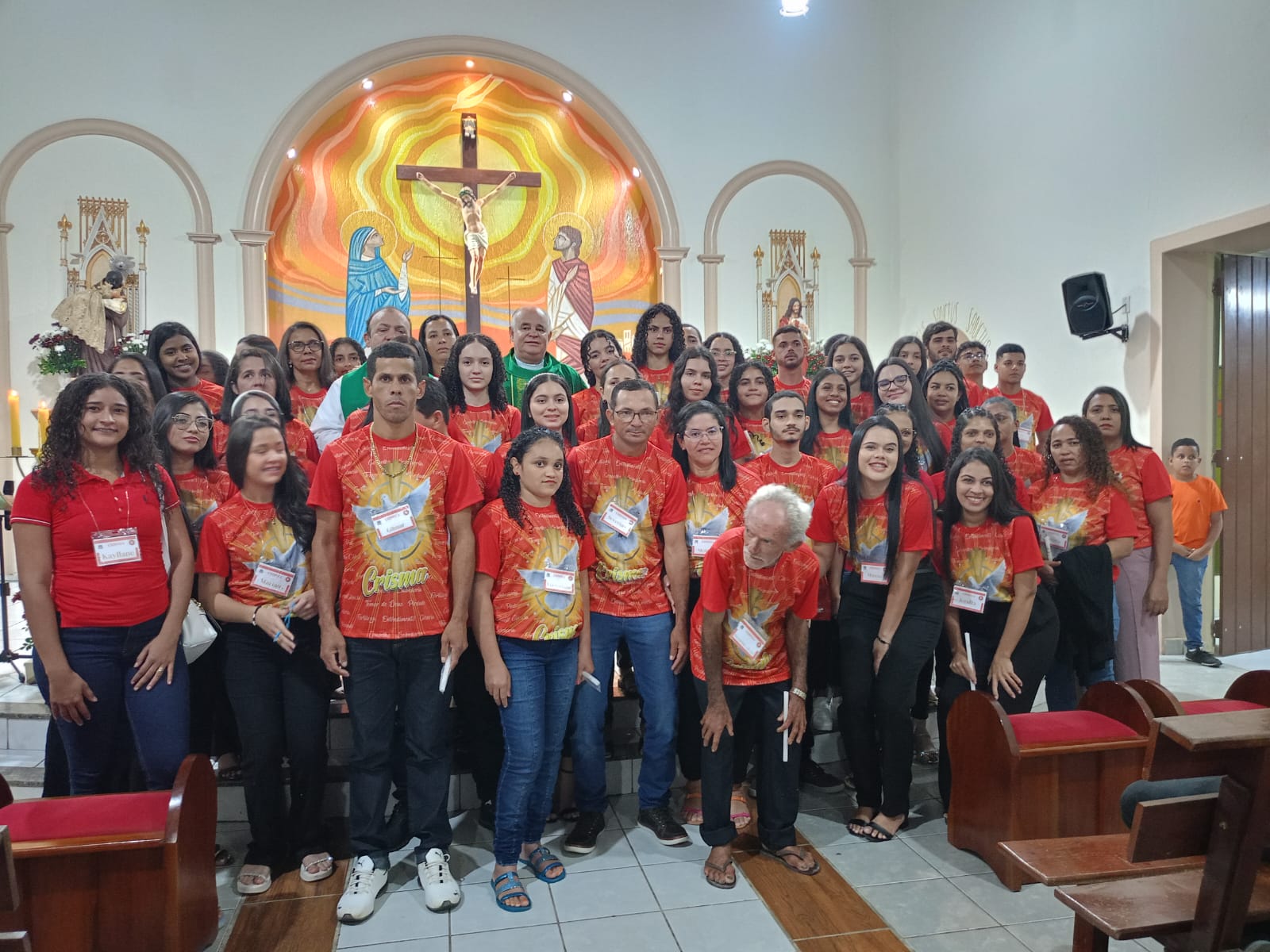 Crisma em São Benedito do Sul fortalece a fé dos jovens e adultos