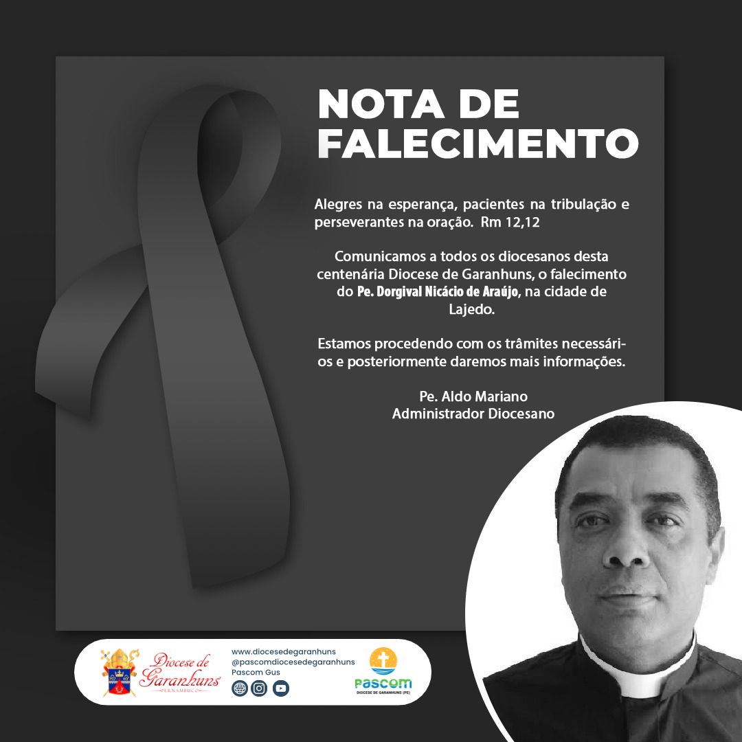 Nota de falecimento 